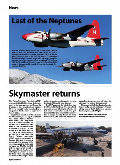 Flightpath, pagina 1